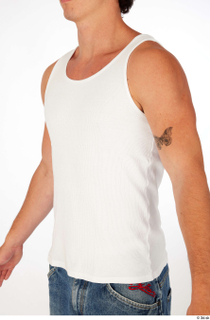 Lyle casual dressed upper body white tank top 0002.jpg